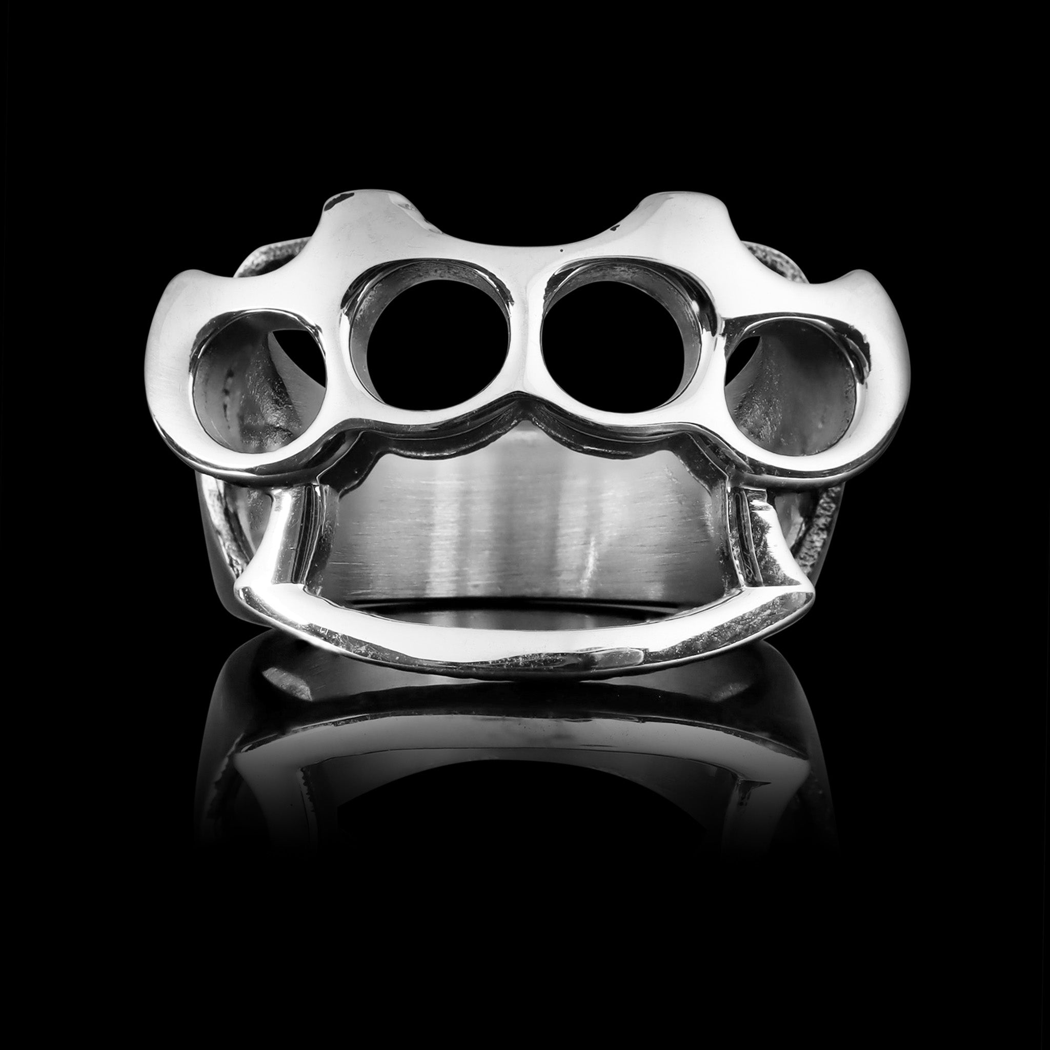 Custom stainless steel biker on sale rings