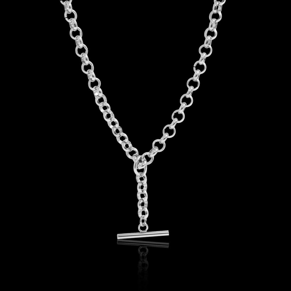T-Bar Necklace – Biker Jewelry Shop