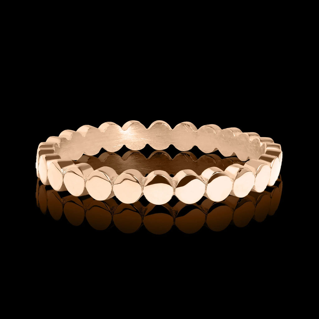 Flat Circle Stacking Ring – Biker Jewelry Shop