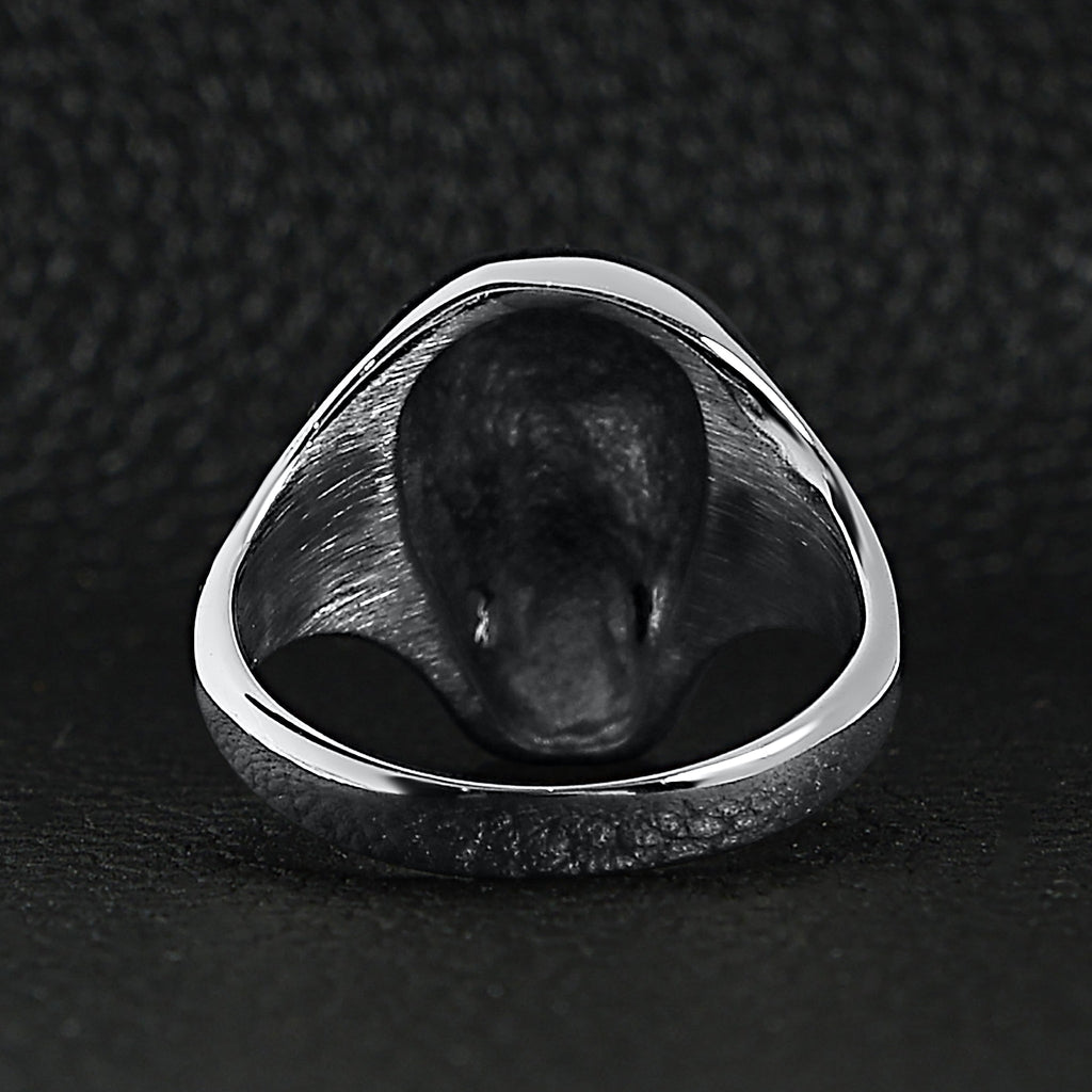 Stainless Steel Women's Skull Ring
