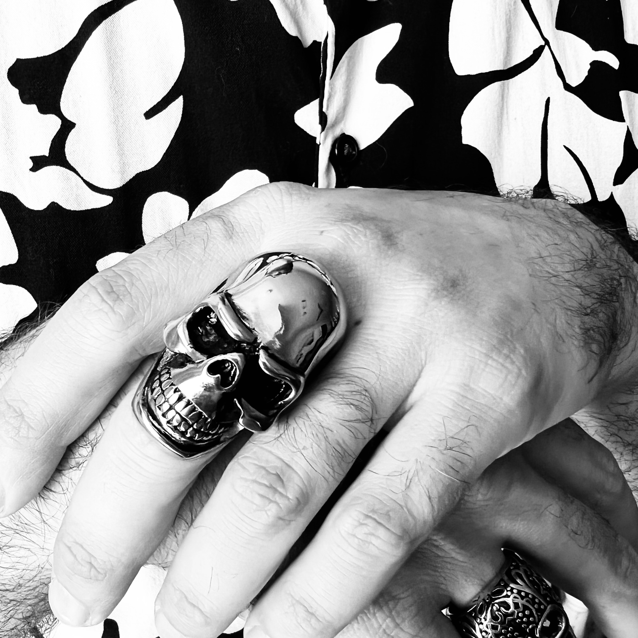 マ*コ様 限定価格NEMI Gorilla Skull Ring ネミ ゴリラス